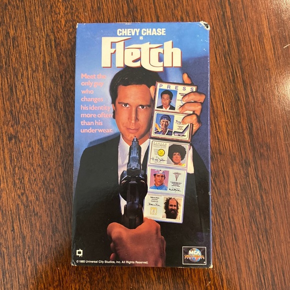 Fletch Chevy Chase Vintage Movie Video Cassette For VCR/VHS - Picture 1 of 3